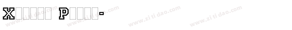Xaltid Plain字体转换